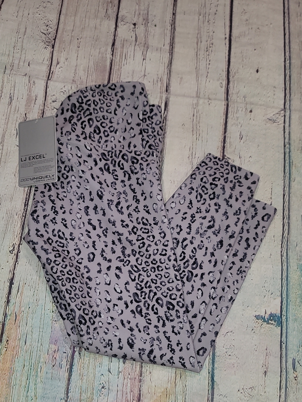 Grey Leapord Leggings